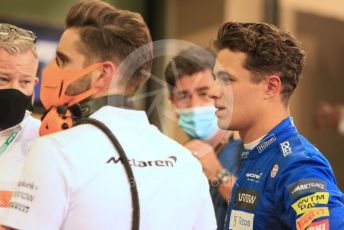 World © Octane Photographic Ltd. Formula 1 – Etihad F1 Grand Prix Abu Dhabi. McLaren F1 Team MCL35M – Lando Norris. Yas Marina Circuit, Abu Dhabi. Saturday 11th December 2021 Qualifying.