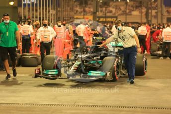 World © Octane Photographic Ltd. Formula 1 – Etihad F1 Grand Prix Abu Dhabi. Mercedes AMG Petronas F1 Team F1 W12 - Valtteri Bottas. Yas Marina Circuit, Abu Dhabi. Saturday 11th December 2021 Qualifying.
