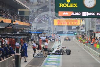 World © Octane Photographic Ltd. Formula 1 – Etihad F1 Grand Prix Abu Dhabi. Uralkali Haas F1 Team VF21 – Nikita Mazepin. Yas Marina Circuit, Abu Dhabi. Saturday 11th December 2021 Qualifying.