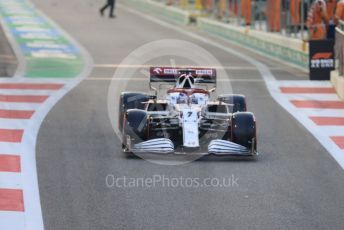 World © Octane Photographic Ltd. Formula 1 – Etihad F1 Grand Prix Abu Dhabi. Alfa Romeo Racing Orlen C41 – Kimi Raikkonen. Yas Marina Circuit, Abu Dhabi. Saturday 11th December 2021 Qualifying.