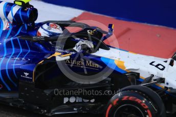 World © Octane Photographic Ltd. Formula 1 – Etihad F1 Grand Prix Abu Dhabi. Williams Racing FW43B – Nicholas Latifi. Yas Marina Circuit, Abu Dhabi. Saturday 11th December 2021 Qualifying.