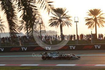 World © Octane Photographic Ltd. Formula 1 – Etihad F1 Grand Prix Abu Dhabi. Aston Martin Cognizant F1 Team AMR21– Lance Stroll. Yas Marina Circuit, Abu Dhabi. Saturday 11th December 2021 Qualifying.