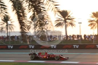 World © Octane Photographic Ltd. Formula 1 – Etihad F1 Grand Prix Abu Dhabi. Scuderia Ferrari Mission Winnow SF21 – Carlos Sainz. Yas Marina Circuit, Abu Dhabi. Saturday 11th December 2021 Qualifying.