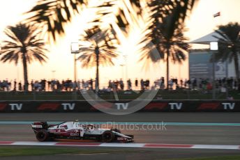 World © Octane Photographic Ltd. Formula 1 – Etihad F1 Grand Prix Abu Dhabi. Alfa Romeo Racing Orlen C41 – Antonio Giovinazzi. Yas Marina Circuit, Abu Dhabi. Saturday 11th December 2021 Qualifying.