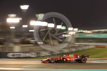 World © Octane Photographic Ltd. Formula 1 – Etihad F1 Grand Prix Abu Dhabi. Scuderia Ferrari Mission Winnow SF21 – Charles Leclerc. Yas Marina Circuit, Abu Dhabi. Saturday 11th December 2021 Qualifying.