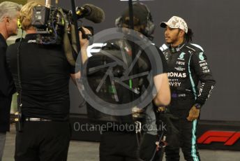World © Octane Photographic Ltd. Formula 1 – Etihad F1 Grand Prix Abu Dhabi. Mercedes AMG Petronas F1 Team F1 W12 - Lewis Hamilton. Yas Marina Circuit, Abu Dhabi. Saturday 11th December 2021 Qualifying