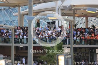 World © Octane Photographic Ltd. Formula 1 – Etihad F1 Grand Prix Abu Dhabi. Paddock Club Crowds. Yas Marina Circuit, Abu Dhabi. Sunday 12th December 2021.