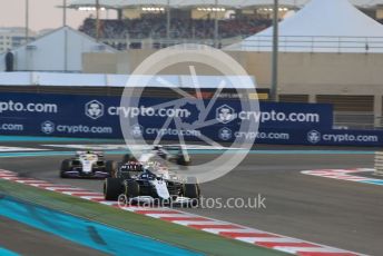 World © Octane Photographic Ltd. Formula 1 – Etihad F1 Grand Prix Abu Dhabi. Williams Racing FW43B – Nicholas Latifi. Yas Marina Circuit, Abu Dhabi. Sunday 12th December 2021 Race.