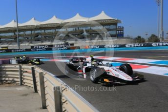 World © Octane Photographic Ltd. FIA F2 (Formula 2) – Etihad F1 Grand Prix Abu Dhabi. ART Grand Prix - Théo Pourchaire. Yas Marina Circuit, Abu Dhabi. Friday 10th December 2021 Practice.