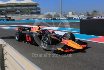 World © Octane Photographic Ltd. FIA F2 (Formula 2) – Etihad F1 Grand Prix Abu Dhabi. Hitech Grand Prix - Liam Lawson. Yas Marina Circuit, Abu Dhabi. Friday 10th December 2021 Practice.