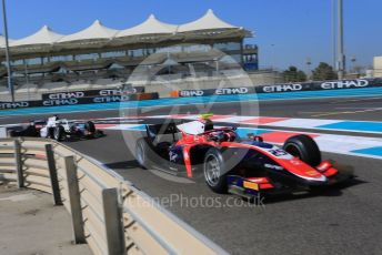 World © Octane Photographic Ltd. FIA F2 (Formula 2) – Etihad F1 Grand Prix Abu Dhabi. Trident - Marino Sato. Yas Marina Circuit, Abu Dhabi. Friday 10th December 2021 Practice.