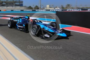 World © Octane Photographic Ltd. FIA F2 (Formula 2) – Etihad F1 Grand Prix Abu Dhabi. DAMS - Marcus Armstrong. Yas Marina Circuit, Abu Dhabi. Friday 10th December 2021 Practice.