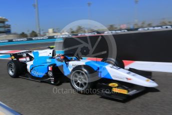 World © Octane Photographic Ltd. FIA F2 (Formula 2) – Etihad F1 Grand Prix Abu Dhabi. MP Motorsport - Clément Novalak. Yas Marina Circuit, Abu Dhabi. Friday 10th December 2021 Practice.