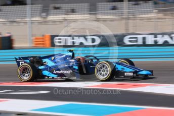 World © Octane Photographic Ltd. FIA F2 (Formula 2) – Etihad F1 Grand Prix Abu Dhabi. DAMS - Marcus Armstrong. Yas Marina Circuit, Abu Dhabi. Friday 10th December 2021 Practice.