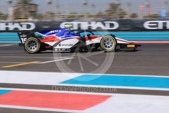 World © Octane Photographic Ltd. FIA F2 (Formula 2) – Etihad F1 Grand Prix Abu Dhabi. Charouz Racing System - Guilherme Samaia. Yas Marina Circuit, Abu Dhabi. Friday 10th December 2021 Practice.