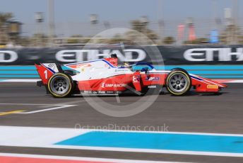 World © Octane Photographic Ltd. FIA F2 (Formula 2) – Etihad F1 Grand Prix Abu Dhabi. Prema Racing - Robert Shwartzman. Yas Marina Circuit, Abu Dhabi. Friday 10th December 2021 Practice.