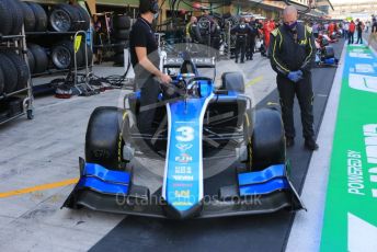 World © Octane Photographic Ltd. FIA F2 (Formula 2) – Etihad F1 Grand Prix Abu Dhabi. UNI-Vituosi Racing- Guanyu Zhou. Yas Marina Circuit, Abu Dhabi. Saturday 11th December 2021 Sprint Race 1.