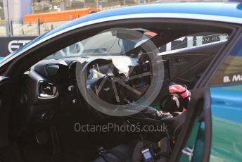 World © Octane Photographic Ltd. FIA F2 (Formula 2) – Etihad F1 Grand Prix Abu Dhabi. Aston Martin Vantage Safety Car. Yas Marina Circuit, Abu Dhabi. Saturday 11th December 2021 Sprint Race 1.