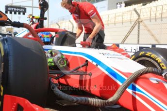 World © Octane Photographic Ltd. FIA F2 (Formula 2) – Etihad F1 Grand Prix Abu Dhabi. Prema Racing - Oscar Piastri. Yas Marina Circuit, Abu Dhabi. Saturday 11th December 2021 Sprint Race 1.