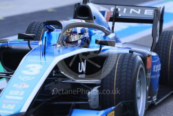 World © Octane Photographic Ltd. FIA F2 (Formula 2) – Etihad F1 Grand Prix Abu Dhabi. UNI-Vituosi Racing- Guanyu Zhou. Yas Marina Circuit, Abu Dhabi. Saturday 11th December 2021 Sprint Race 1.