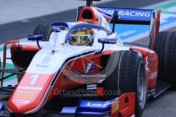 World © Octane Photographic Ltd. FIA F2 (Formula 2) – Etihad F1 Grand Prix Abu Dhabi. Prema Racing - Robert Shwartzman. Yas Marina Circuit, Abu Dhabi. Saturday 11th December 2021 Sprint Race 1.