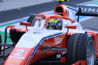 World © Octane Photographic Ltd. FIA F2 (Formula 2) – Etihad F1 Grand Prix Abu Dhabi. Prema Racing - Oscar Piastri. Yas Marina Circuit, Abu Dhabi. Saturday 11th December 2021 Sprint Race 1.