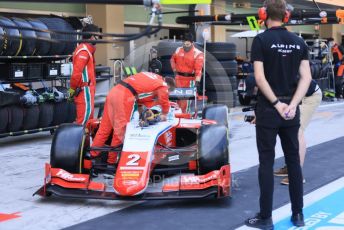 World © Octane Photographic Ltd. FIA F2 (Formula 2) – Etihad F1 Grand Prix Abu Dhabi. Prema Racing - Oscar Piastri. Yas Marina Circuit, Abu Dhabi. Saturday 11th December 2021 Sprint Race 1.