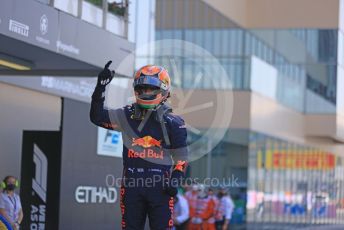 World © Octane Photographic Ltd. FIA F2 (Formula 2) – Etihad F1 Grand Prix Abu Dhabi. Carlin - Jehan Daruvala - Race Winner. Yas Marina Circuit, Abu Dhabi. Saturday 11th December 2021 Sprint Race 1.