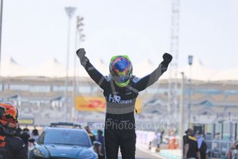 World © Octane Photographic Ltd. FIA F2 (Formula 2) – Etihad F1 Grand Prix Abu Dhabi. Prema Racing - Oscar Piastri – 2021 FIA Formula 2 champion. Yas Marina Circuit, Abu Dhabi. Saturday 11th December 2021 Sprint Race 1.