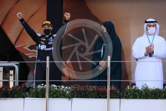 World © Octane Photographic Ltd. FIA F2 (Formula 2) – Etihad F1 Grand Prix Abu Dhabi. Prema Racing - Oscar Piastri – 2021 FIA Formula 2 champion. Yas Marina Circuit, Abu Dhabi. Saturday 11th December 2021 Sprint Race 1.