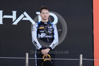 World © Octane Photographic Ltd. FIA F2 (Formula 2) – Etihad F1 Grand Prix Abu Dhabi. Prema Racing - Oscar Piastri – 2021 FIA Formula 2 champion. Yas Marina Circuit, Abu Dhabi. Saturday 11th December 2021 Sprint Race 1.
