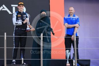 World © Octane Photographic Ltd. FIA F2 (Formula 2) – Etihad F1 Grand Prix Abu Dhabi. Prema Racing - Oscar Piastri – 2021 FIA Formula 2 champion. Yas Marina Circuit, Abu Dhabi. Saturday 11th December 2021 Sprint Race 1.