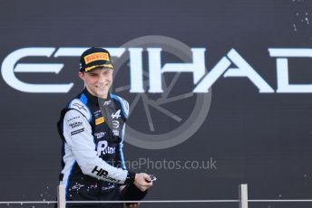 World © Octane Photographic Ltd. FIA F2 (Formula 2) – Etihad F1 Grand Prix Abu Dhabi. Prema Racing - Oscar Piastri – 2021 FIA Formula 2 champion. Yas Marina Circuit, Abu Dhabi. Saturday 11th December 2021 Sprint Race 1.