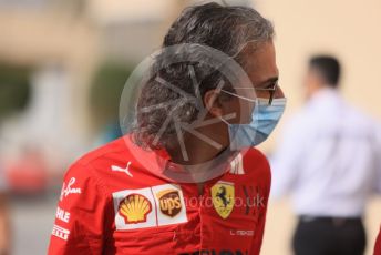World © Octane Photographic Ltd. Formula 1 – Etihad F1 Grand Prix Abu Dhabi. Laurent Mekies – Sporting Director of Scuderia Ferrari Mission Winnow. Yas Marina Circuit, Abu Dhabi. Friday 10th December 2021.