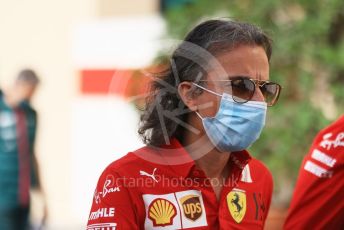 World © Octane Photographic Ltd. Formula 1 – Etihad F1 Grand Prix Abu Dhabi. Laurent Mekies – Sporting Director of Scuderia Ferrari Mission Winnow. Yas Marina Circuit, Abu Dhabi. Friday 10th December 2021.