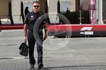 World © Octane Photographic Ltd. Formula 1 – Etihad F1 Grand Prix Abu Dhabi. Christian Horner - Team Principal of Red Bull Racing. Yas Marina Circuit, Abu Dhabi. Friday 10th December 2021.