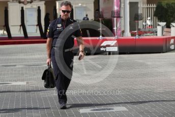 World © Octane Photographic Ltd. Formula 1 – Etihad F1 Grand Prix Abu Dhabi. Christian Horner - Team Principal of Red Bull Racing. Yas Marina Circuit, Abu Dhabi. Friday 10th December 2021.