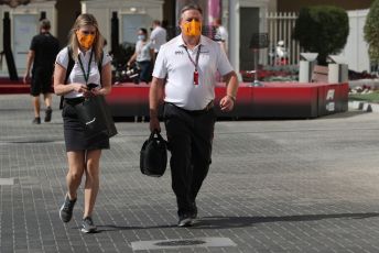 World © Octane Photographic Ltd. Formula 1 – Etihad F1 Grand Prix Abu Dhabi. Zak Brown - Executive Director of McLaren Technology Group.  Yas Marina Circuit, Abu Dhabi. Friday 10th December 2021.