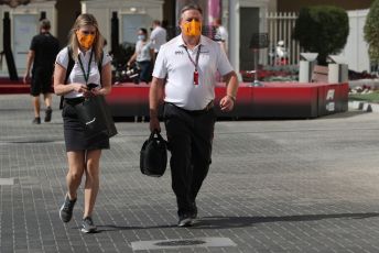 World © Octane Photographic Ltd. Formula 1 – Etihad F1 Grand Prix Abu Dhabi. Zak Brown - Executive Director of McLaren Technology Group. Yas Marina Circuit, Abu Dhabi. Friday 10th December 2021.