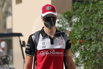 World © Octane Photographic Ltd. Formula 1 – Etihad F1 Grand Prix Abu Dhabi. Alfa Romeo Racing Orlen C41 – Antonio Giovinazzi. Yas Marina Circuit, Abu Dhabi. Friday 10th December 2021 Paddock.