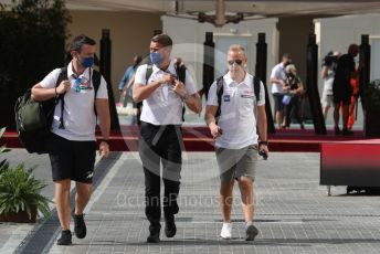 World © Octane Photographic Ltd. Formula 1 – Etihad F1 Grand Prix Abu Dhabi. Uralkali Haas F1 Team VF21 – Nikita Mazepin. Yas Marina Circuit, Abu Dhabi. Friday 10th December 2021 Paddock.