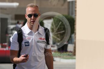 World © Octane Photographic Ltd. Formula 1 – Etihad F1 Grand Prix Abu Dhabi. Uralkali Haas F1 Team VF21 – Nikita Mazepin. Yas Marina Circuit, Abu Dhabi. Friday 10th December 2021 Paddock.