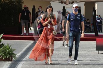 World © Octane Photographic Ltd. Formula 1 – Etihad F1 Grand Prix Abu Dhabi. Williams Racing FW43B – Nicholas Latifi. Yas Marina Circuit, Abu Dhabi. Friday 10th December 2021 Paddock.