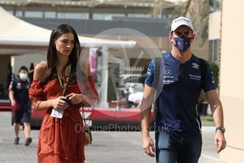 World © Octane Photographic Ltd. Formula 1 – Etihad F1 Grand Prix Abu Dhabi. Williams Racing FW43B – Nicholas Latifi. Yas Marina Circuit, Abu Dhabi. Friday 10th December 2021 Paddock.