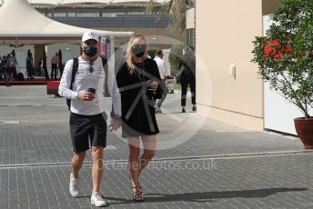 World © Octane Photographic Ltd. Formula 1 – Etihad F1 Grand Prix Abu Dhabi. Mercedes AMG Petronas F1 Team F1 W12 - Valtteri Bottas. Yas Marina Circuit, Abu Dhabi. Friday 10th December 2021 Paddock.