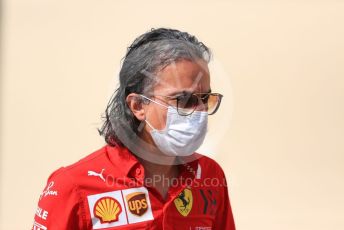 World © Octane Photographic Ltd. Formula 1 – Etihad F1 Grand Prix Abu Dhabi. Laurent Mekies – Sporting Director of Scuderia Ferrari Mission Winnow. Yas Marina Circuit, Abu Dhabi. Saturday 11th December 2021.