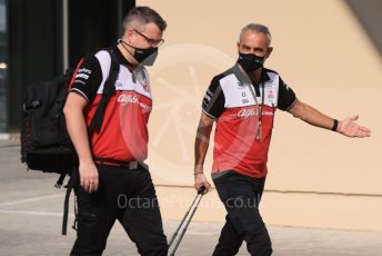 World © Octane Photographic Ltd. Formula 1 – Etihad F1 Grand Prix Abu Dhabi. Beat Zebder – Team Manager Alfa Romeo Racing Orlen. Yas Marina Circuit, Abu Dhabi. Saturday 11th December 2021.