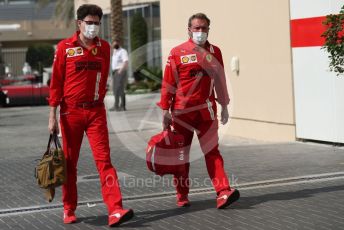 World © Octane Photographic Ltd. Formula 1 – Etihad F1 Grand Prix Abu Dhabi. Mattia Binotto – Team Principal of Scuderia Ferrari Mission Winnow. Yas Marina Circuit, Abu Dhabi. Saturday 11th December 2021.