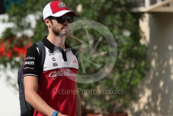 World © Octane Photographic Ltd. Formula 1 – Etihad F1 Grand Prix Abu Dhabi. Alfa Romeo Racing Orlen C41 – Antonio Giovinazzi. Yas Marina Circuit, Abu Dhabi. Saturday 11th December 2021 Paddock and Setup.