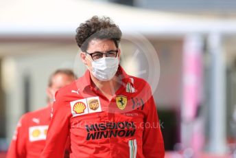 World © Octane Photographic Ltd. Formula 1 – Etihad F1 Grand Prix Abu Dhabi. Mattia Binotto – Team Principal of Scuderia Ferrari Mission Winnow. Yas Marina Circuit, Abu Dhabi. Sunday 12th December 2021.